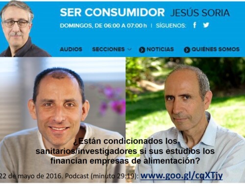 Entrevista en Ser Consumidor junto a Carlos Casabona: la financiación de empresas condiciona a muchos sanitarios