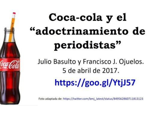 Coca-cola y el “adoctrinamiento de periodistas”.