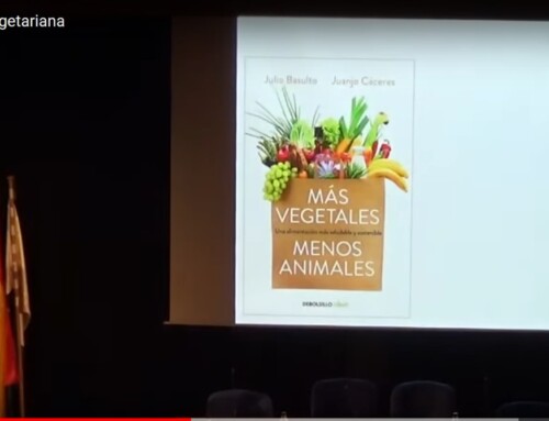 En mi Youtube, la conferencia «Dieta vegetariana»