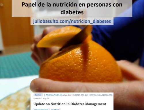 Papel de la nutrición en personas con diabetes