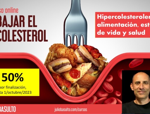 «Bajar el colesterol», curso online para población general