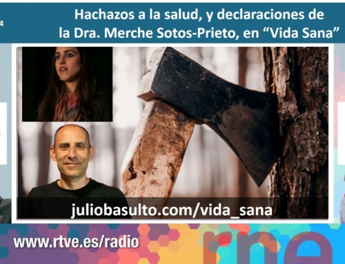 Hachazos a la salud, y declaraciones de la Dra. Merche Sotos-Prieto, en Vida Sana (21/mar/2024)